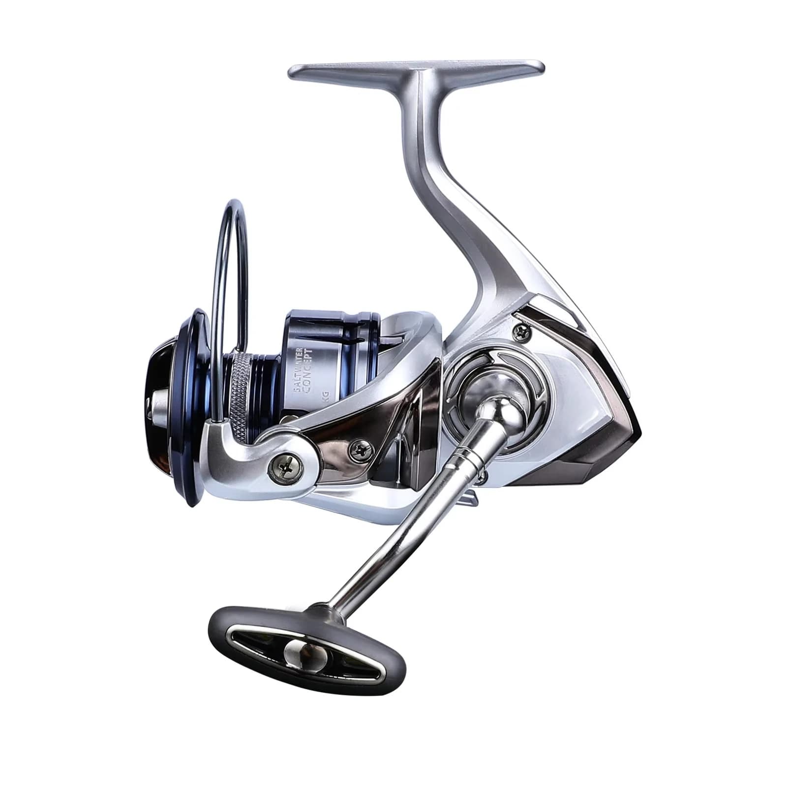 Carrete de Pesca Giratorio Sellado 9+1BB, Relación 5.2:1, Tamaños 1000/2000/3000/4000/5000/6000, Arrastre Máximo 15kg