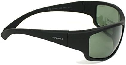 Polaroid PLD 7005/S Black Flexi Temples/Green 63/17/123 men Sunglasses 4