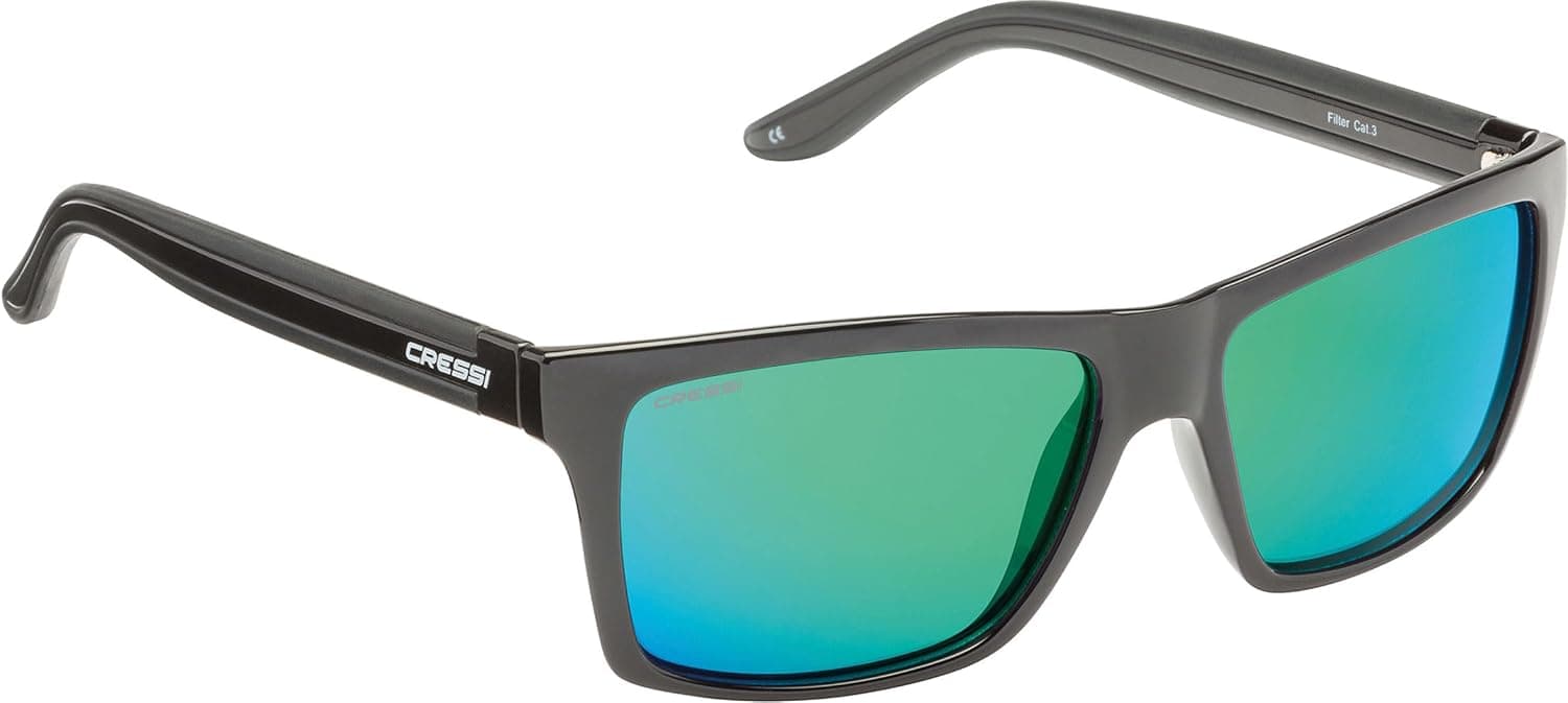 Cressi Rio Sunglasses - Gafas de Sol Deportivo Polarizados Unisex Adultos