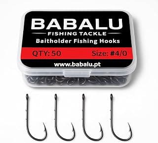 Anzuelos de Pesca Baitholder 50pcs Acero de Alto Carbono