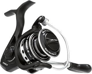 PENN Pursuit IV - Carrete Giratorio de Agua Salada, Pesca giratoria, Plantilla, Carrete de señuelo para Uso Completo, Barco, Kayak, Orilla, Negro y Plateado