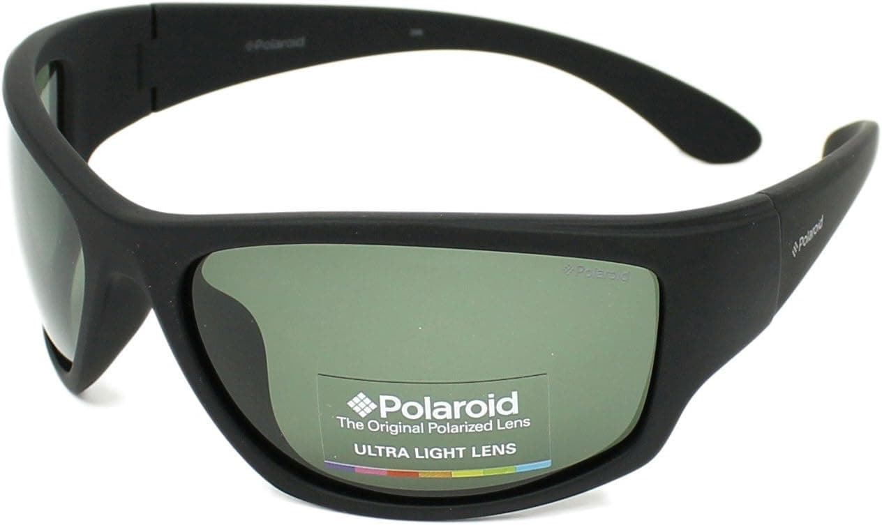 Polaroid PLD 7005/S Black Flexi Temples/Green 63/17/123 men Sunglasses